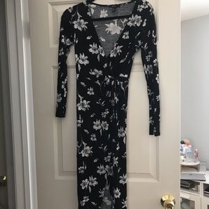 Floral Wrap dress